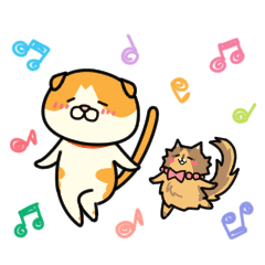 [LINEスタンプ] スコねこむぎちゃん