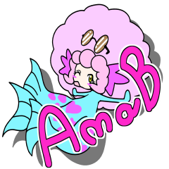 [LINEスタンプ] アマBちゃん Ver2 (アマビエ)