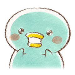 [LINEスタンプ] うぃず・きゅっぱ★毎日使えるスタンプ①