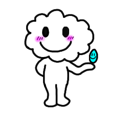 [LINEスタンプ] 癒しのクラウディ