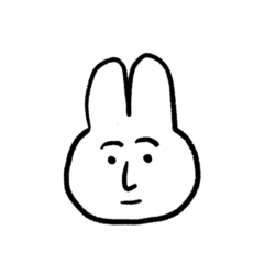 [LINEスタンプ] アルカイックうさぎ