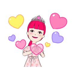 [LINEスタンプ] 姫ちゃんの日常生活