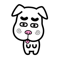 [LINEスタンプ] 犬のこまる