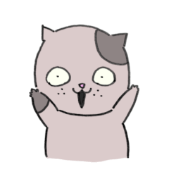 [LINEスタンプ] にやけねこ 3