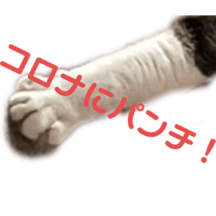 [LINEスタンプ] コロナにパンチ！
