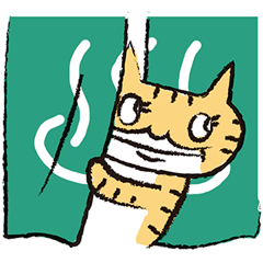 [LINEスタンプ] ねこおばさん 2