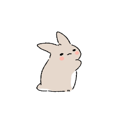 [LINEスタンプ] こんこるうさぎ