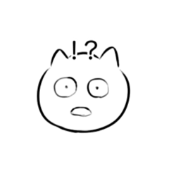 [LINEスタンプ] ネコチャン！？！