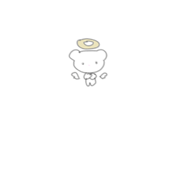 [LINEスタンプ] 白い生き物〜小さい〜の画像（メイン）