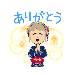 [LINEスタンプ] お祭り気分でおくります