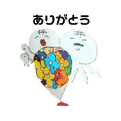 [LINEスタンプ] くらげ一家①