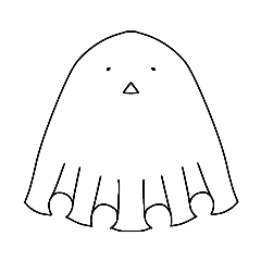 [LINEスタンプ] ヒラヒラゆるい魔物ちゃん