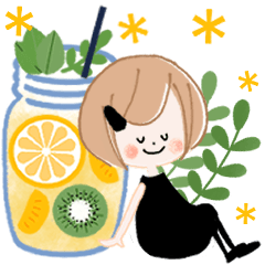 [LINEスタンプ] 大人可愛い♡毎日♡ガーリースタンプ