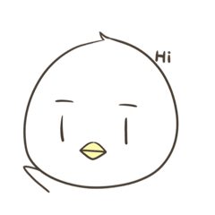 [LINEスタンプ] ひよこじゃないよ、あひるだよ