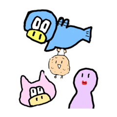 [LINEスタンプ] いつまでもなかよし