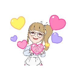 [LINEスタンプ] 女の子の世界1