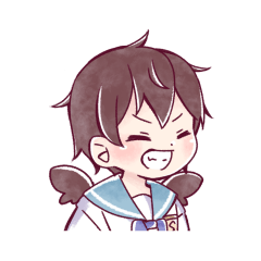 [LINEスタンプ] 黒天使と天使達