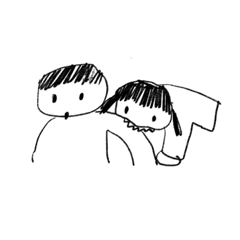 [LINEスタンプ] ボクとアタイ