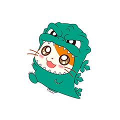 [LINEスタンプ] ゴジハムくん