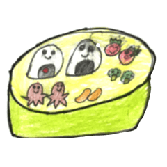 [LINEスタンプ] かわいいお弁当スタンプ