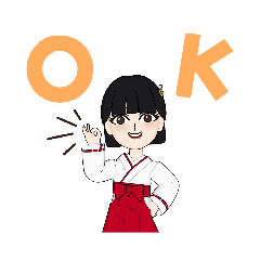 [LINEスタンプ] 卑弥呼テンプレート