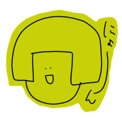 [LINEスタンプ] 汎用性の高いおはなちゃん！