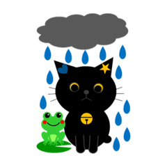 [LINEスタンプ] 野良猫 クロちゃんと仲間達