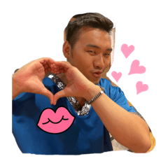 [LINEスタンプ] happy やまぴす