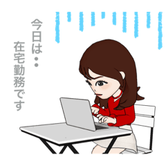 [LINEスタンプ] OLスタンプ♪Part3