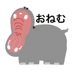 [LINEスタンプ] ゆるい落書きアニマルスタンプ