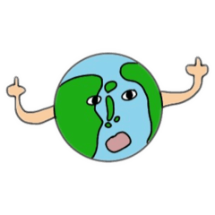 [LINEスタンプ] ふじもとのスタンプは世界を救う