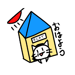 [LINEスタンプ] Rキャット（日常）