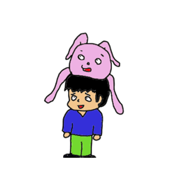 [LINEスタンプ] うにくん！〜地球外生命体と少年の友情〜