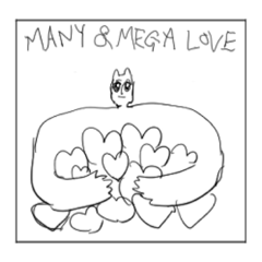 [LINEスタンプ] 脱毛中につくった