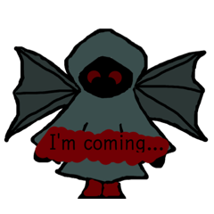 [LINEスタンプ] Black Grim Reaper 2