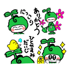 [LINEスタンプ] みろりちゃんです