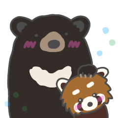 [LINEスタンプ] レッサーパンダのスーさんとなかまたち