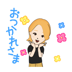 [LINEスタンプ] minori ちゃんのアバター