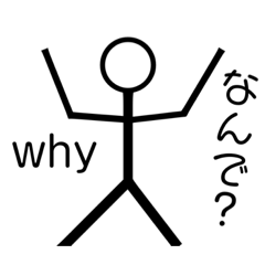 [LINEスタンプ] 棒人間君シリーズver.1.5