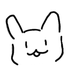 [LINEスタンプ] うさぎちゃんのつもり（1）