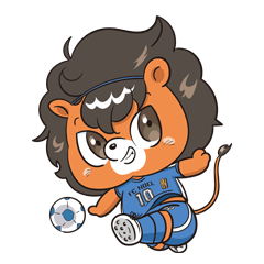 [LINEスタンプ] LIOのサッカースタンプ Ver.01