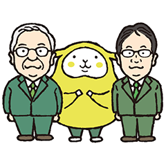 [LINEスタンプ] いわぷぅと仲間たち(会長頭取就任記念Ver.)