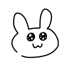 [LINEスタンプ] うさぎさんスタンダード②