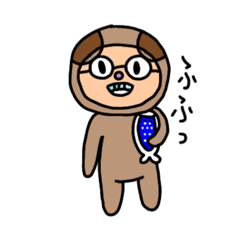 [LINEスタンプ] なまけものハグ。毎日使えるスタンプ