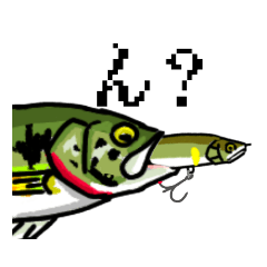 [LINEスタンプ] 野池の魚