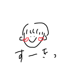 [LINEスタンプ] 手書きおんなのこスタンプ