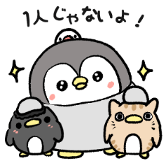 [LINEスタンプ] ペンギンの優しい世界