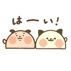 [LINEスタンプ] 家族連絡用スタンプ ネコクマ