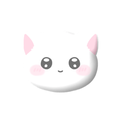 [LINEスタンプ] ♡ 白ねこすたんぷ ♡