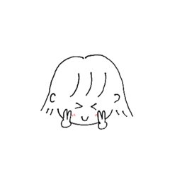 [LINEスタンプ] ✌︎みーちゃん✌︎